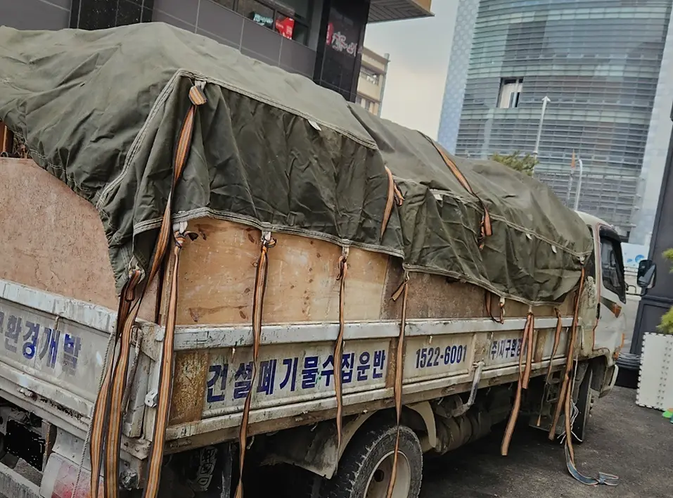 강서구 공장 생활폐기물 진행 모습 2