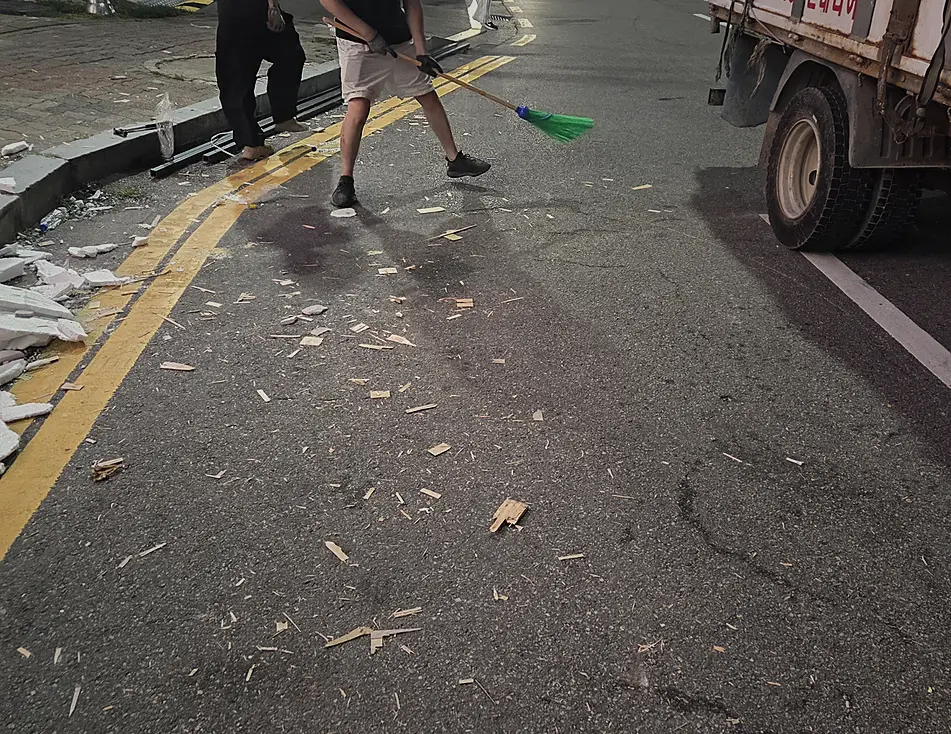 양천구 원룸 생활폐기물 현장 사진 2