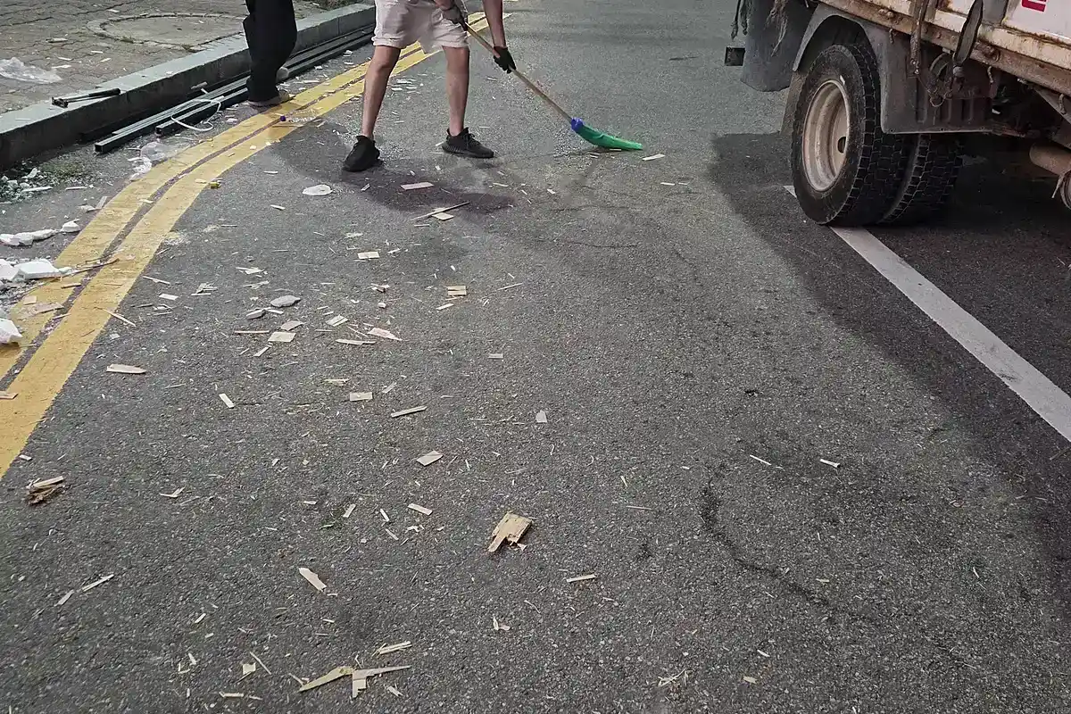 양천구 산업폐기물수거 현장 사진 1